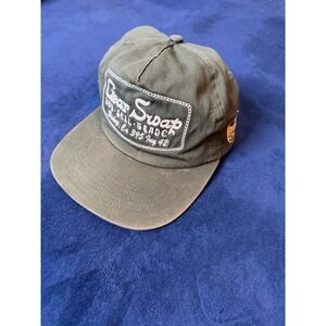 Nice As Heck Gear Swap Snapback Hat Cap Olive Green Flat Brim Mens OS